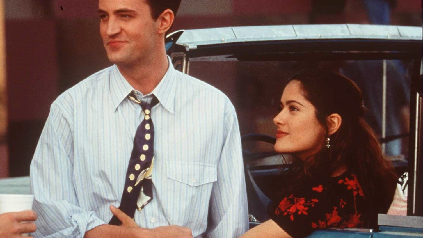 Salma Hayek y Matthew Perry Salma Hayek y Matthew Perry