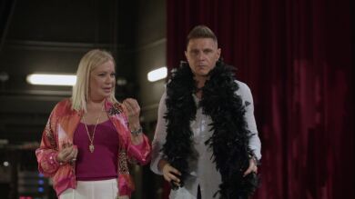 Susana Saborido, al ver desfilar a Joaquín con los zapatos de Bárbara Rey: “Qué te gustan a ti unos tacones”