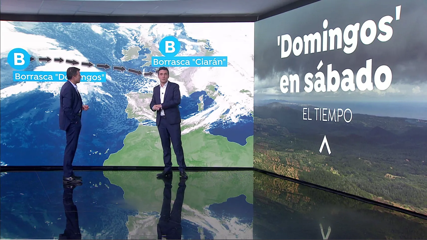 C&eacute;sar Gonzalo anuncia la llegada de la borrasca "Domingos" este s&aacute;bado