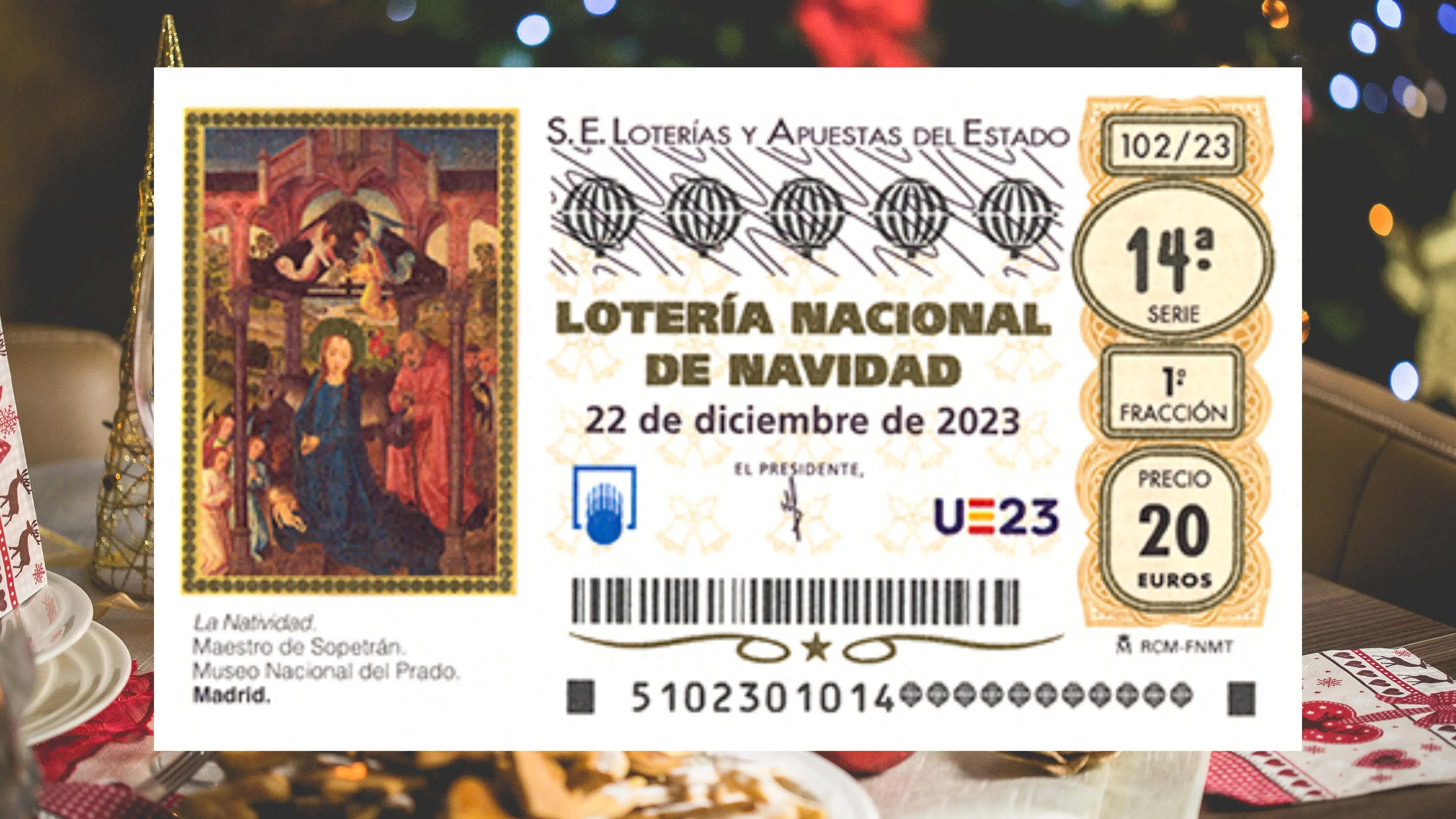 Loter&iacute;a de Navidad 2023 