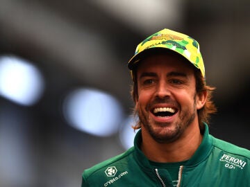 Fernando Alonso en el GP de Brasil 2023