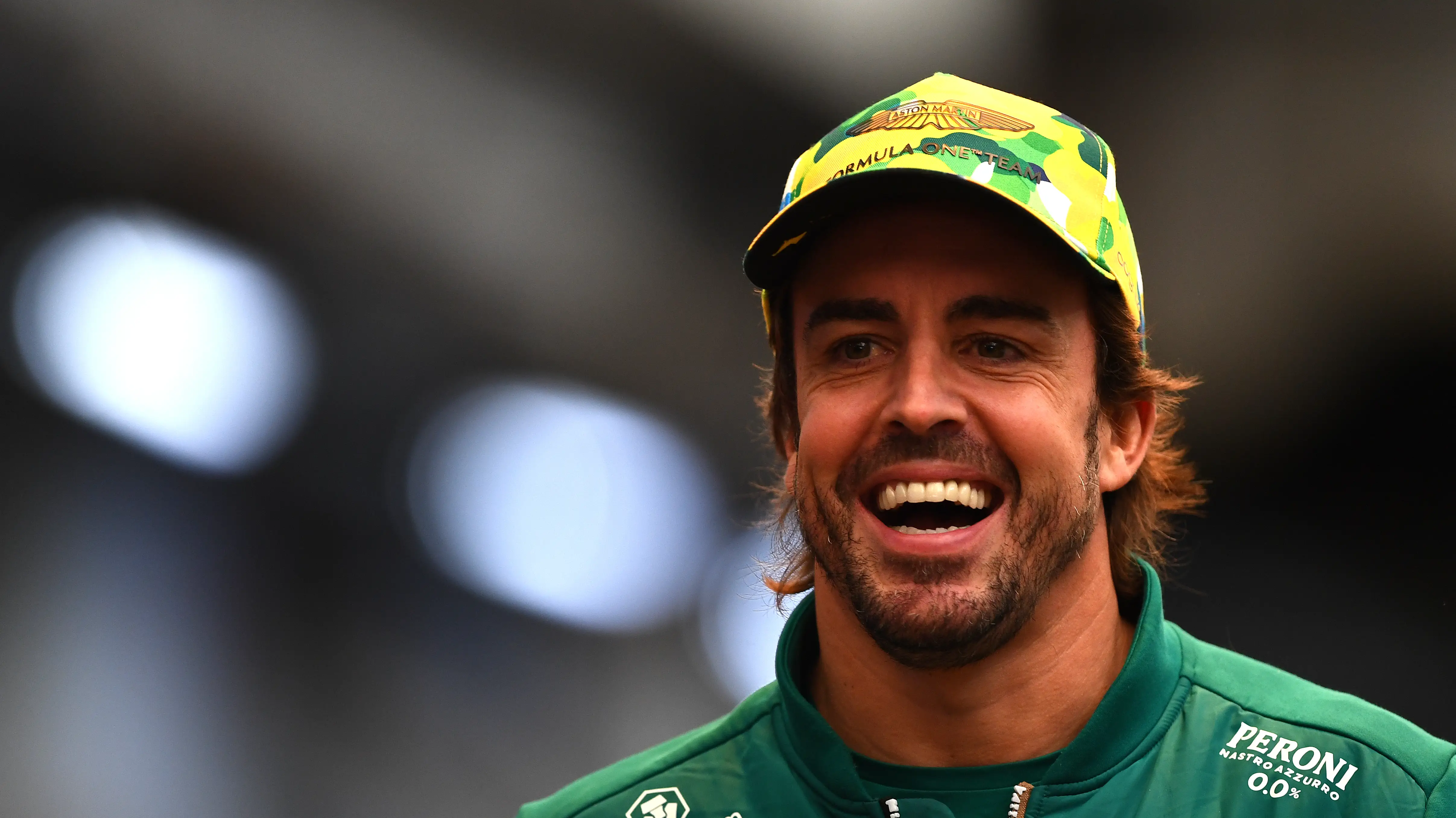Fernando Alonso en el GP de Brasil 2023
