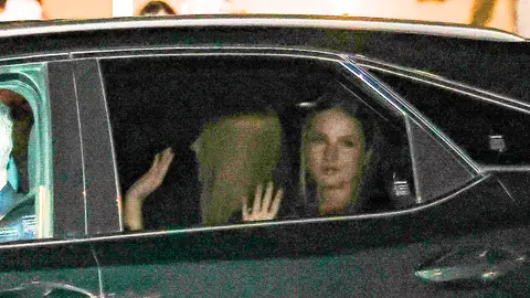 La princesa Leonor llegando a su fiesta de cumpleaños en El Pardo La princesa Leonor llegando a su fiesta de cumpleaños en El Pardo