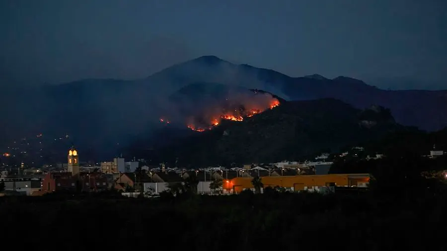 Incendio de Montixelvo (Valencia)