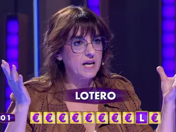 Llum Barrera, a una palabra de completar el panel final Llum Barrera, a una palabra de completar el panel final