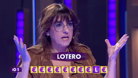 Llum Barrera, a una palabra de completar el panel final Llum Barrera, a una palabra de completar el panel final