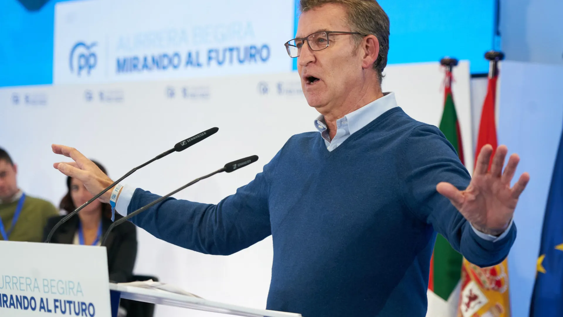 El líder del PP, Alberto Núñez Feijóo El líder del PP, Alberto Núñez Feijóo