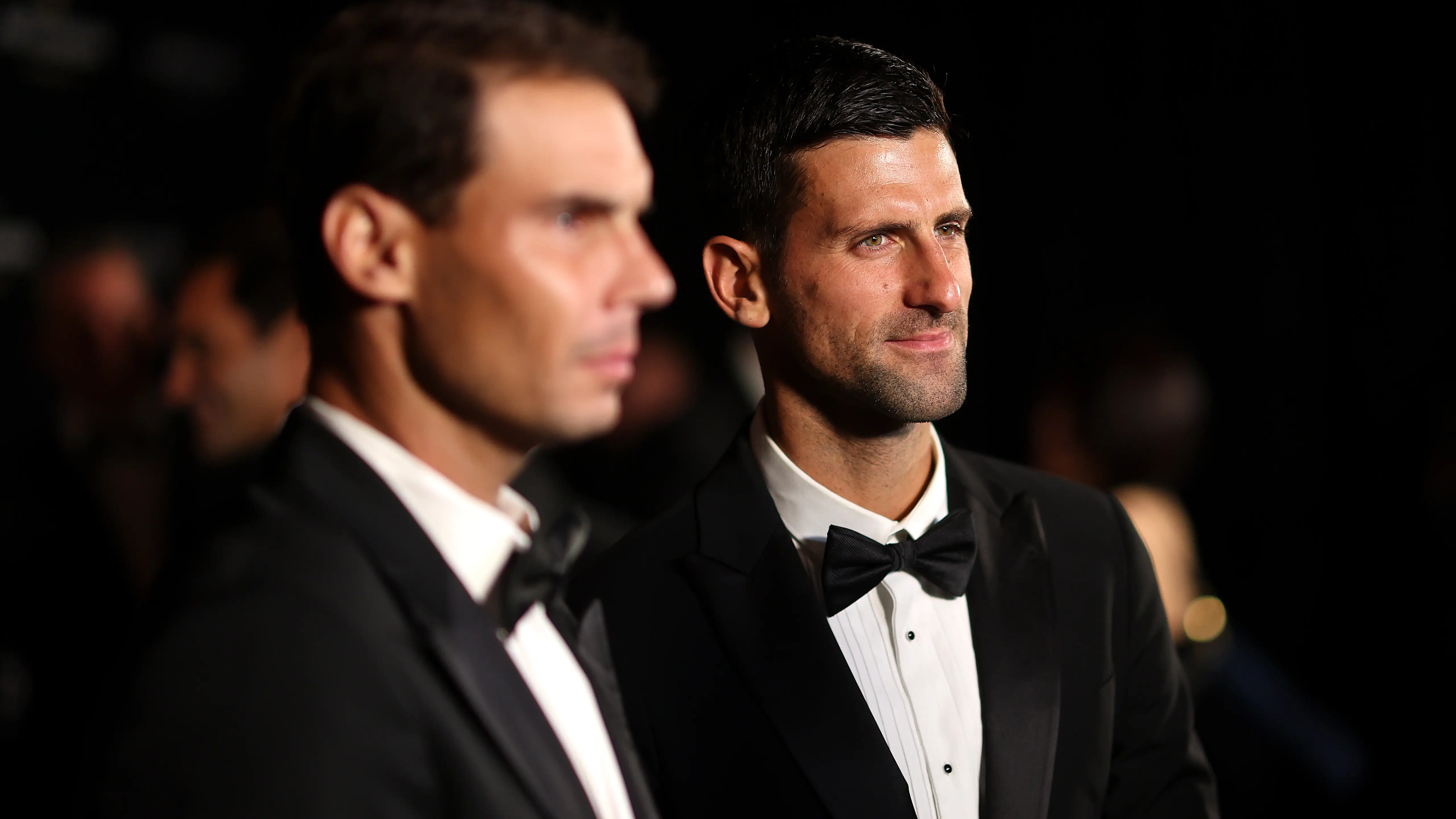 Novak Djokovic y Rafa Nadal en la Laver Cup 2022