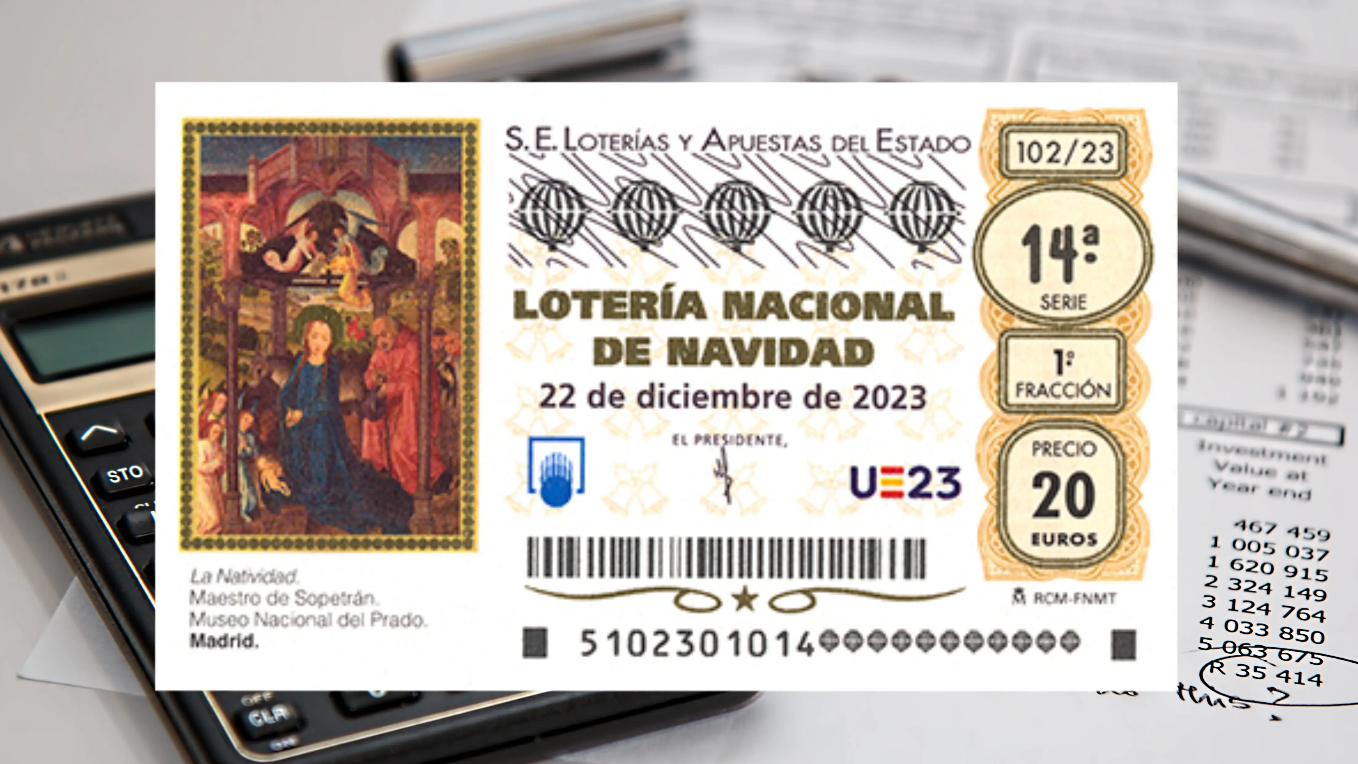 Loter&iacute;a de Navidad 2023