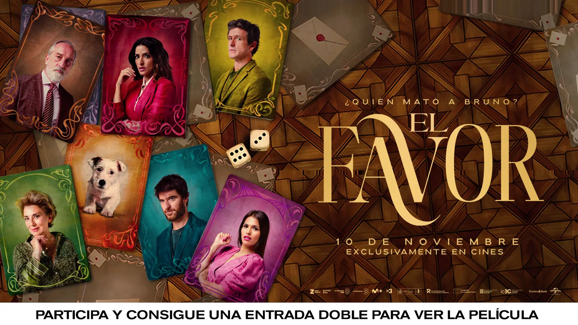 CONCURSO: Consigue una entrada doble para ver en cines El Favor, la ...
