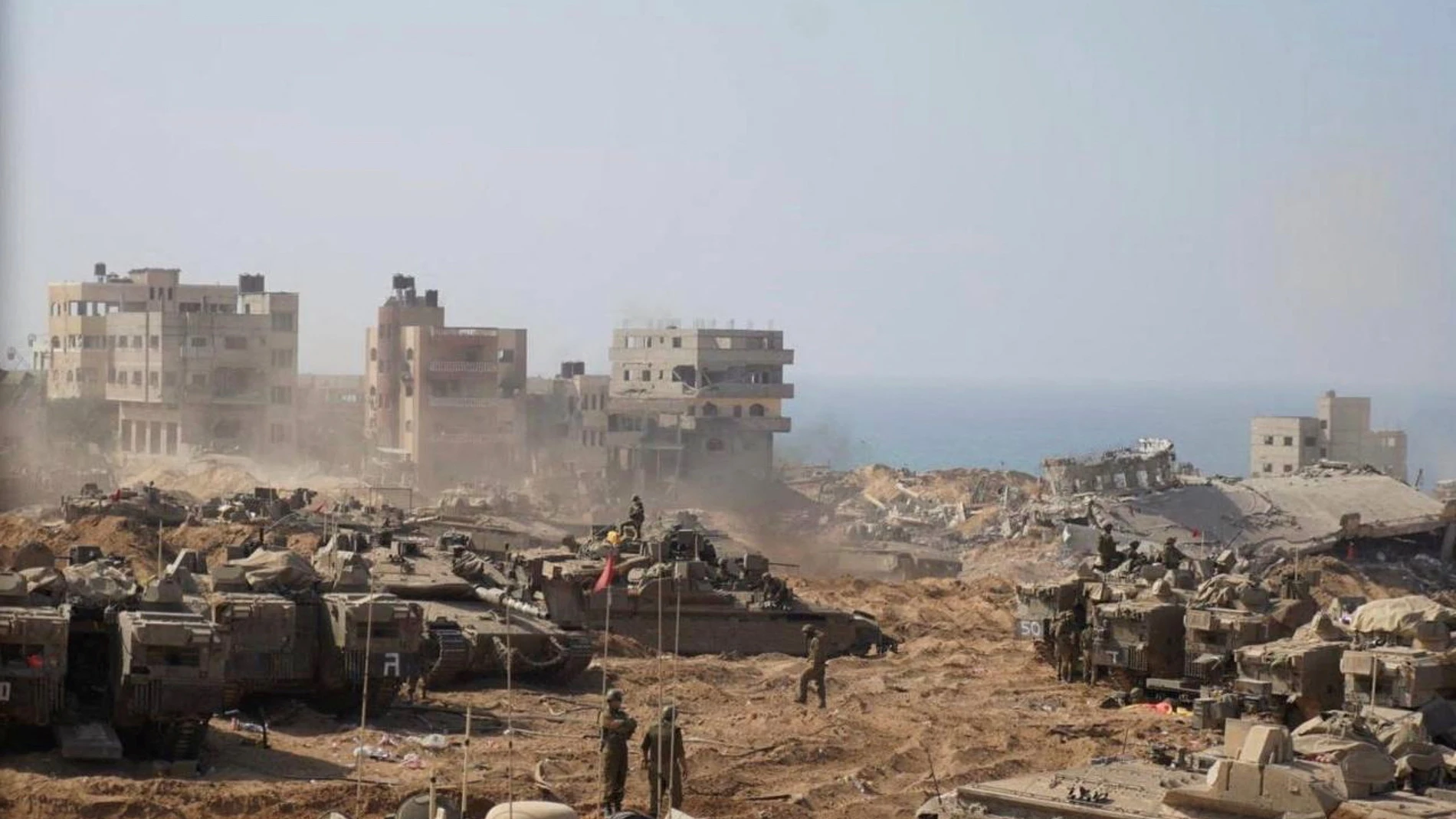 Israel avanza posiciones dentro de la Franja de Gaza