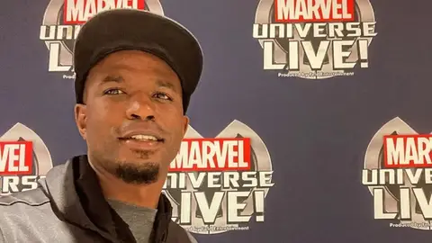 especialista de Black Panther y Vengadores, Taraja Ramsess especialista de Black Panther y Vengadores, Taraja Ramsess