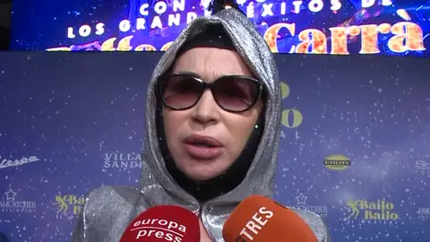 Marlene Mourreau, en un estreno en Madrid Marlene Mourreau, en un estreno en Madrid