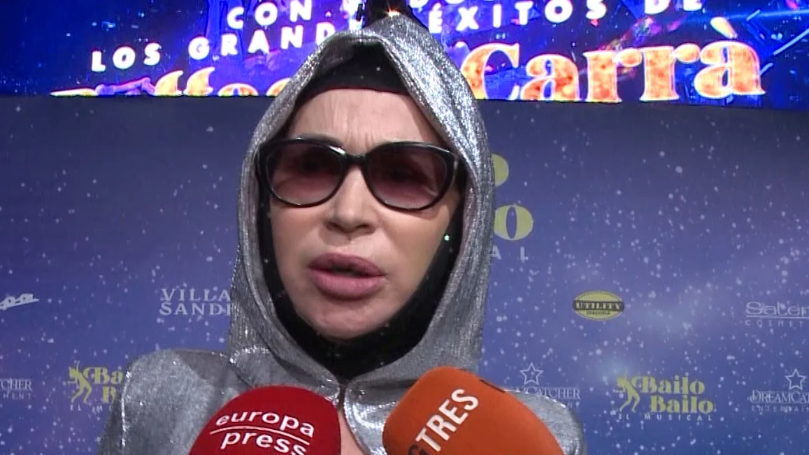 Marlene Mourreau, en un estreno en Madrid