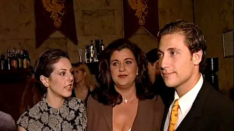 Cristina Blanco, junto a Rocío Carrasco y Antonio David Cristina Blanco, junto a Rocío Carrasco y Antonio David