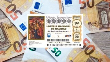 Dinero premios Lotería Navidad