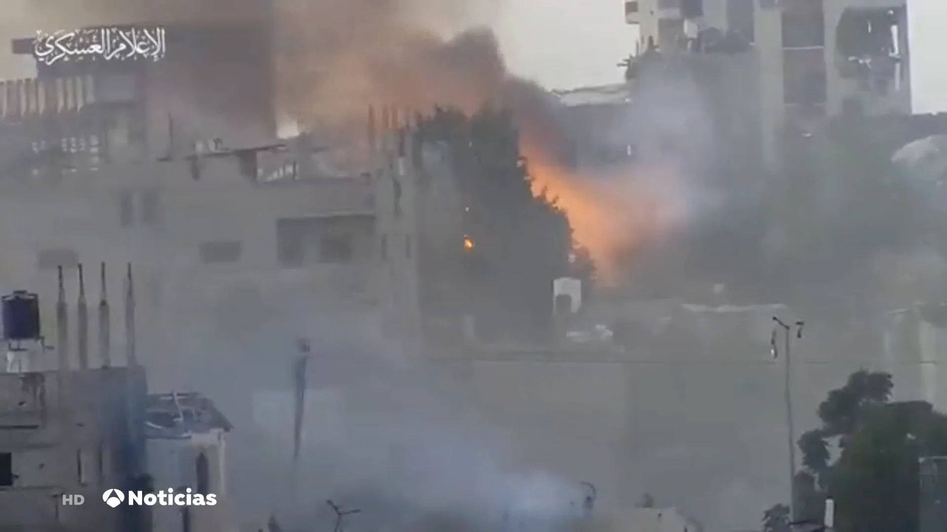 Hamás combate tropas israelíes