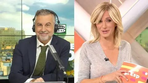 Carlos Alsina y Susanna Griso. Carlos Alsina y Susanna Griso.