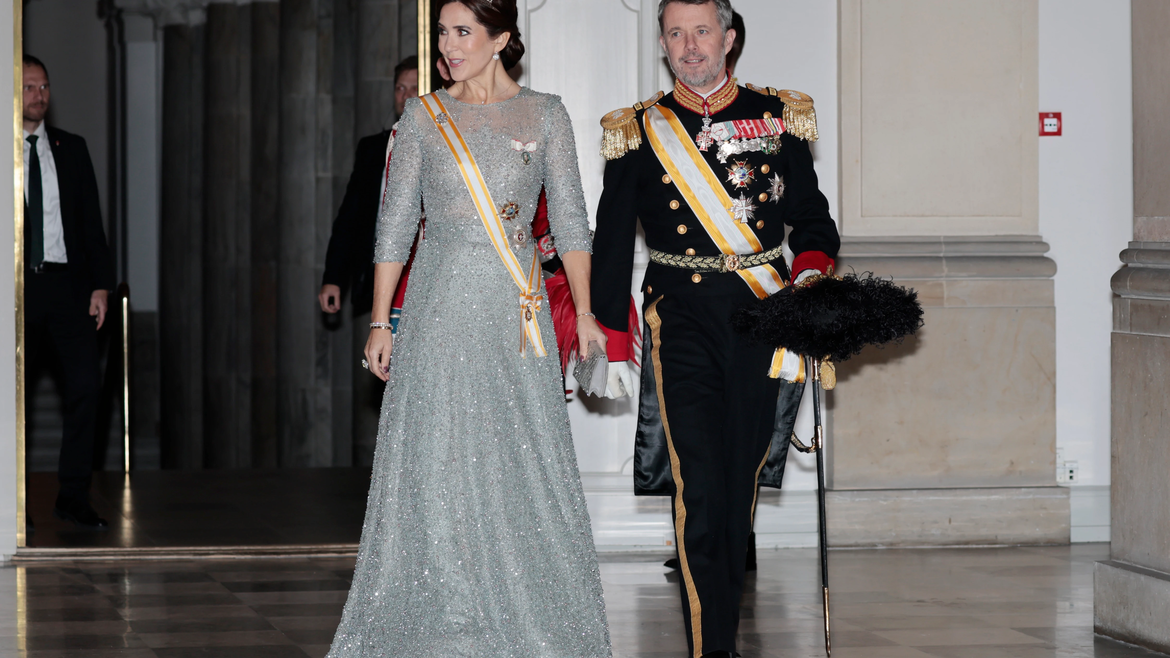 El pr&iacute;ncipe Federico y Mary de Dinamarca