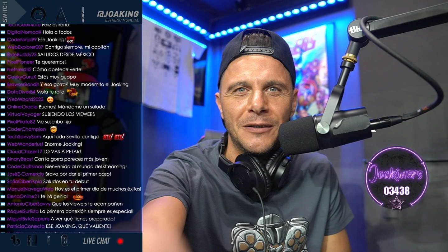 Descubre el primer directo de Joaquín como streamer Descubre el primer directo de Joaquín como streamer