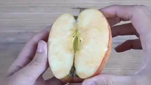 Manzana oxidada