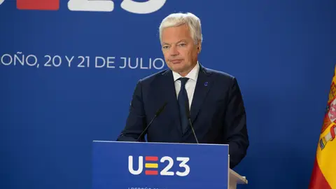 El comisario europeo de Justicia, Didier Reynder El comisario europeo de Justicia, Didier Reynder