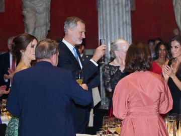 Los Reyes Felipe y Letizia, en Dinamarca