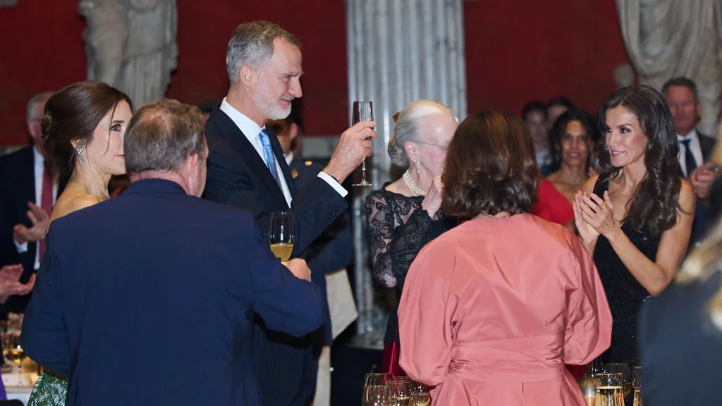 Los Reyes Felipe y Letizia, en Dinamarca