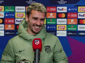Griezmann, tras el partido ante el Celtic Griezmann, tras el partido ante el Celtic