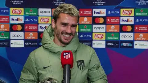 Griezmann, tras el partido ante el Celtic Griezmann, tras el partido ante el Celtic
