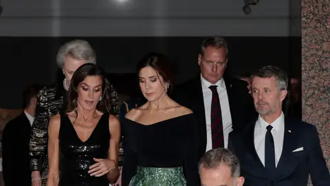 El rey Felipe VI, la reina Letizia, Mary y Federico de Dinamarca El rey Felipe VI, la reina Letizia, Mary y Federico de Dinamarca