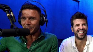 Joaquín imita a Piqué ante la petición de Ibai: “Lo haces muy bien” 