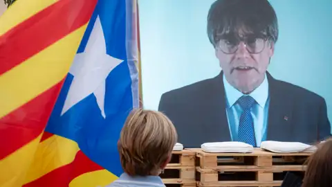 El expresidente de la Generalitat Carles Puigdemont El expresidente de la Generalitat Carles Puigdemont