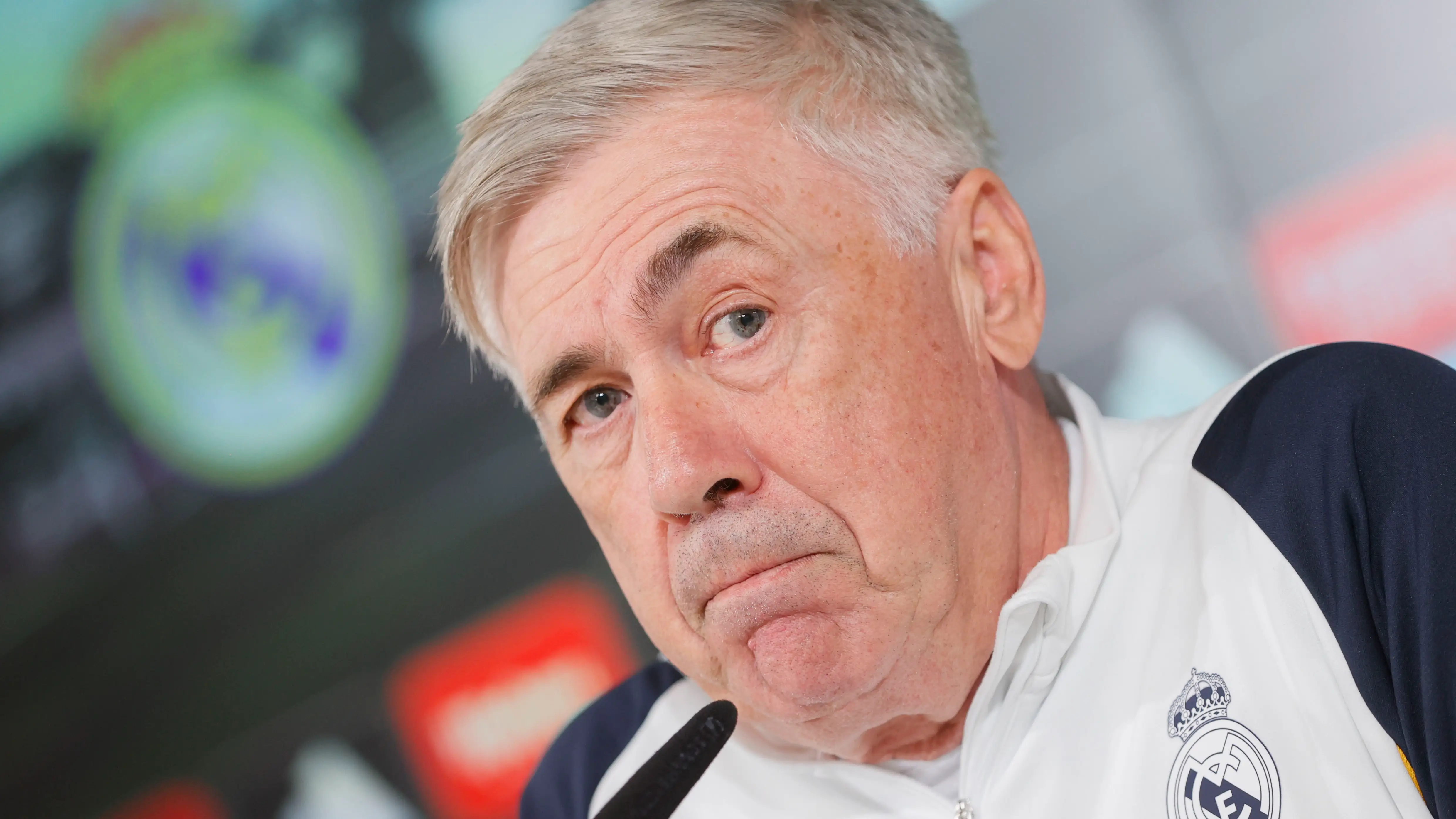 Carlo Ancelotti, en rueda de prensa Carlo Ancelotti, en rueda de prensa