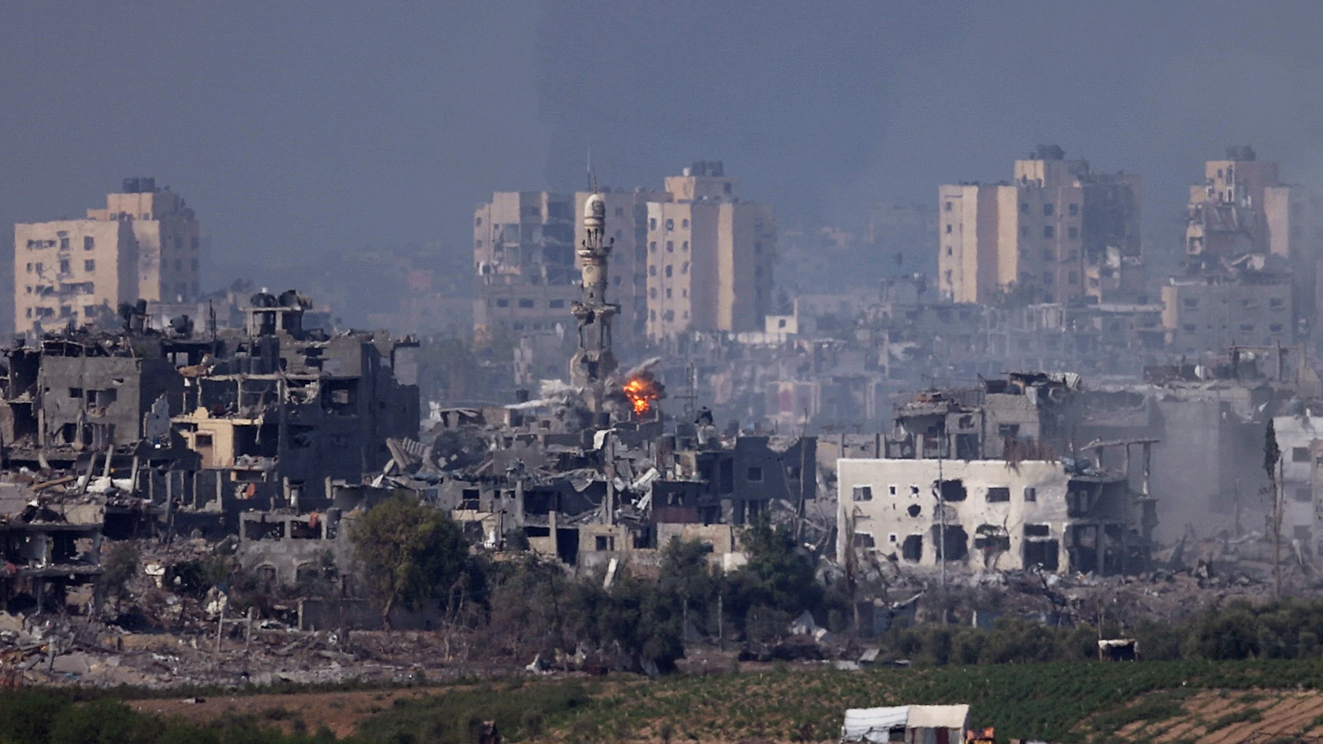 La destrucción en Gaza