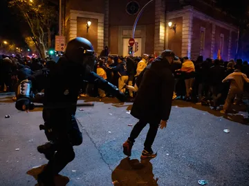 Disturbios en Ferraz Disturbios en Ferraz