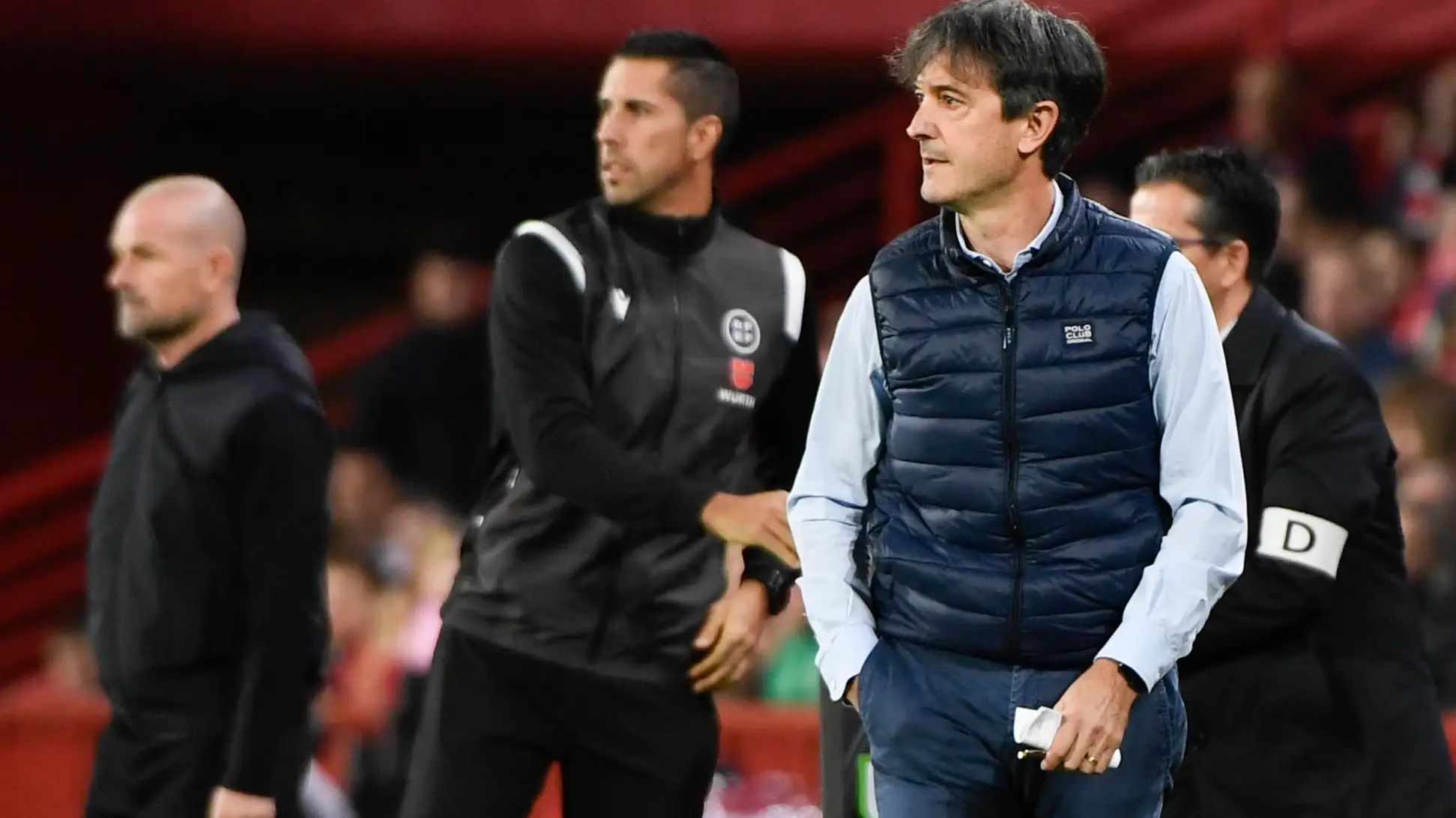 Jos&eacute; Rojo 'Pacheta', en un partido del Villarreal