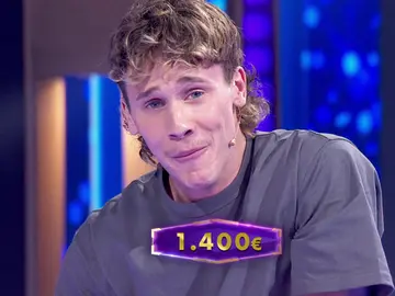 ¡Enhorabuena! Raúl sufre un lapsus por culpa del vino, pero se asegura 1.400 euros ¡Enhorabuena! Raúl sufre un lapsus por culpa del vino, pero se asegura 1.400 euros