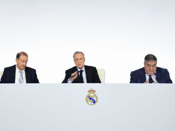 Florentino Pérez interviene en la Asamblea General del Real Madrid