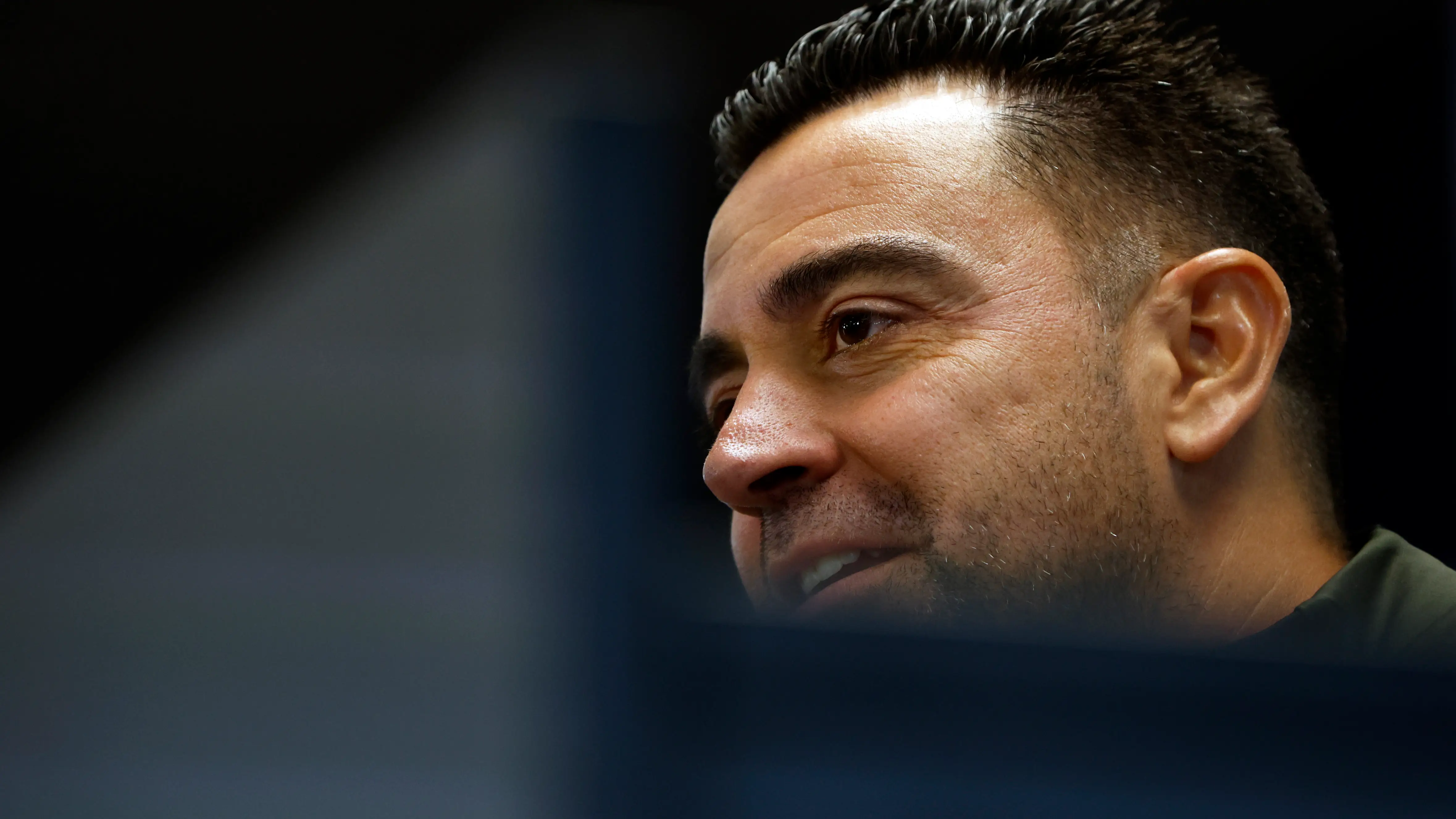 Xavi Hernández, en rueda de prensa Xavi Hernández, en rueda de prensa