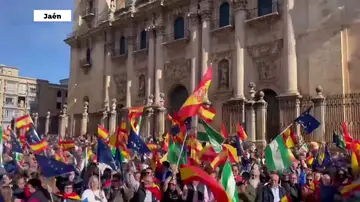 Manifestación en Jaén