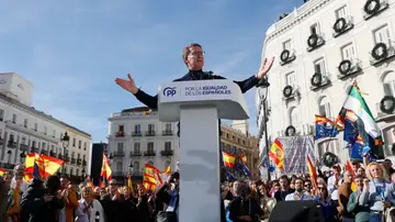 El líder del PP Alberto Núñez-Feijóo
