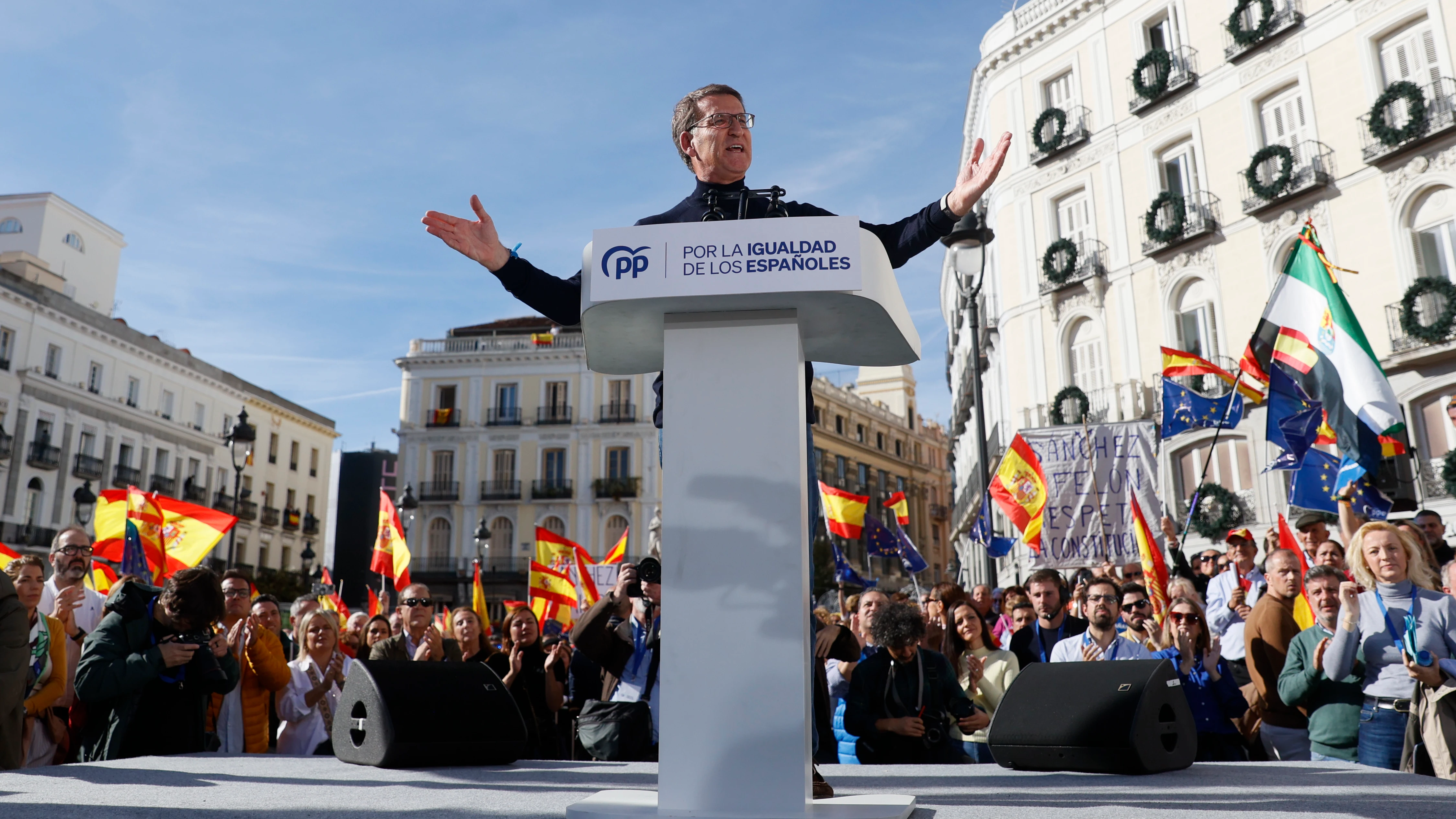 El líder del PP Alberto Núñez-Feijóo El líder del PP Alberto Núñez-Feijóo