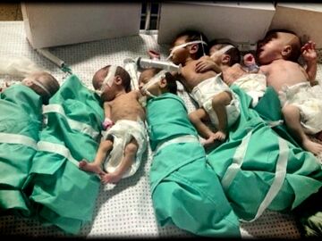 Bebés en Gaza