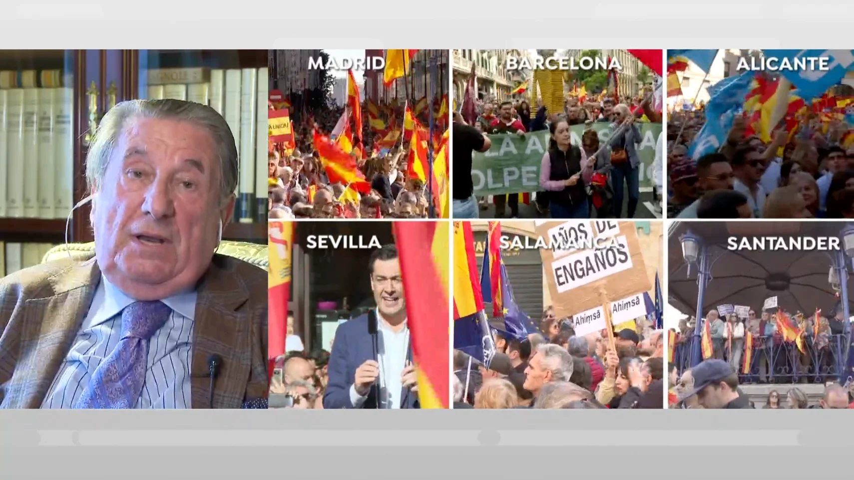 Paco, Vázquez, exmilitante socialista en Espejo Público. Paco, Vázquez, exmilitante socialista en Espejo Público.