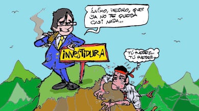 Los acuerdos de Pedro Sánchez para conseguir los apoyos en la investidura, en la viñeta gráfica
