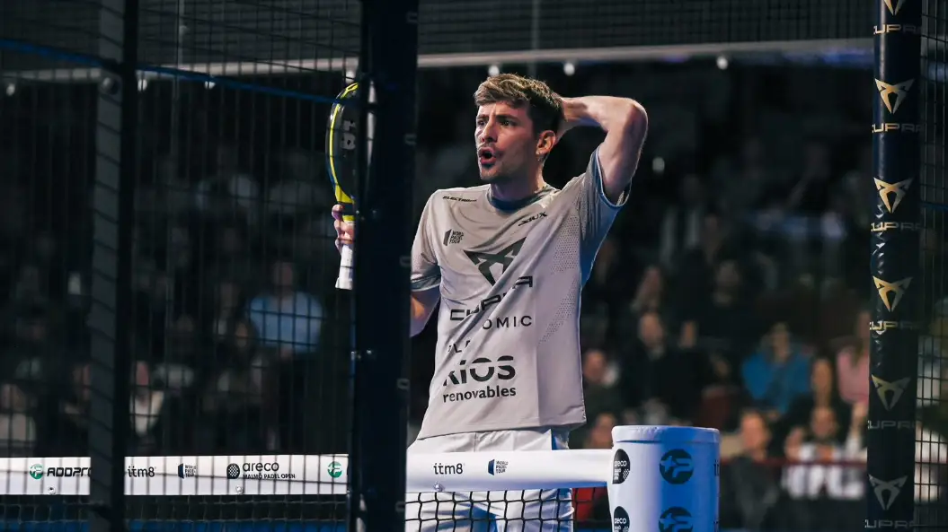 Franco Stupaczuk en la semifinal del Mälmo Open Franco Stupaczuk en la semifinal del Mälmo Open