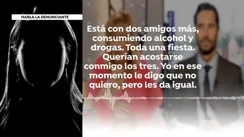 Relato de la denunciante de Cándido Conde-Pumpido. Relato de la denunciante de Cándido Conde-Pumpido.