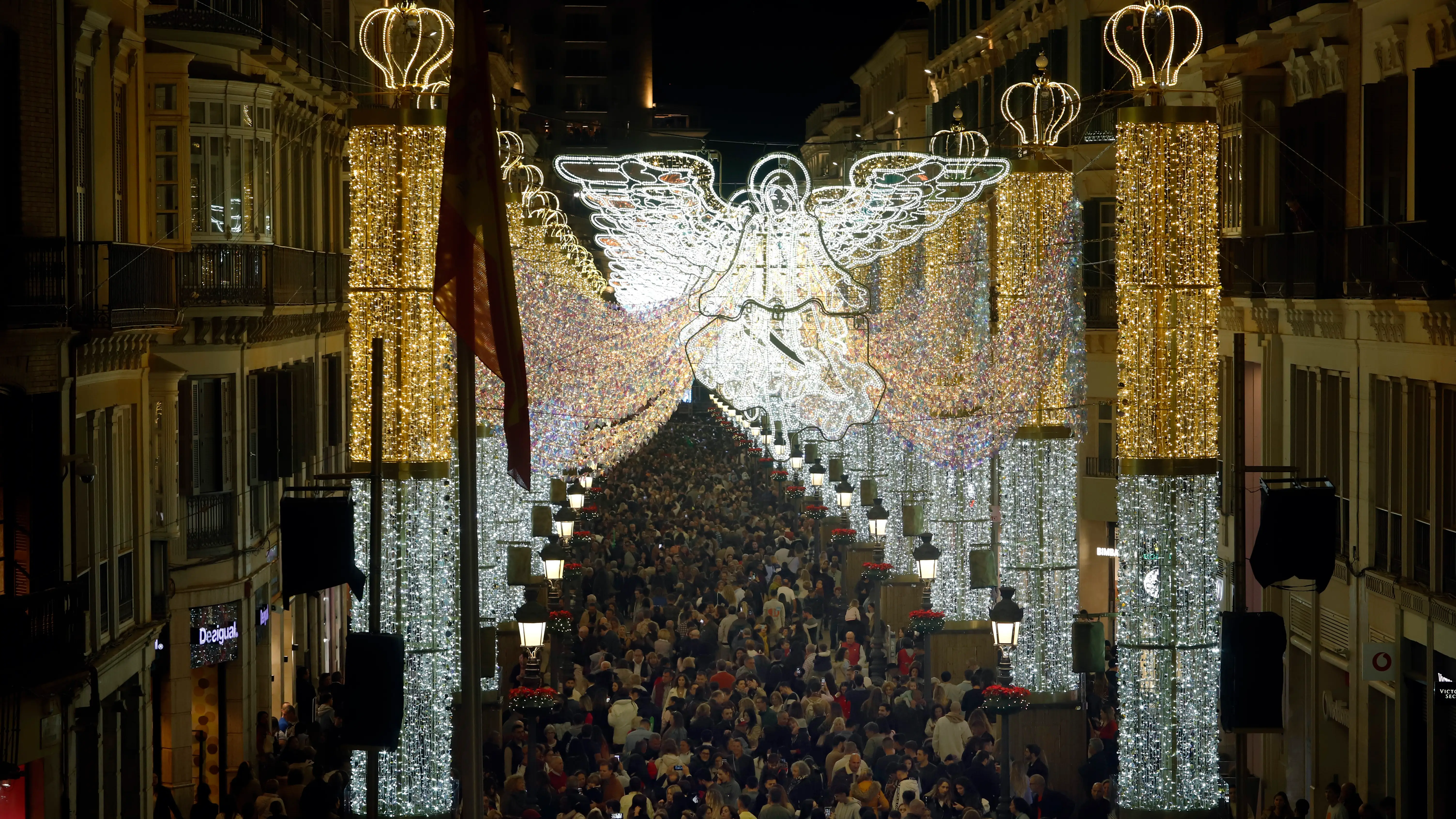 Inauguración del alumbrado navideño de Málaga 2022 Inauguración del alumbrado navideño de Málaga 2022