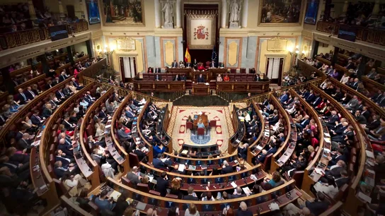 Congreso de los Diputados en la primera sesión del debate de investidura de Pedro Sánchez Antena 3 Noticias